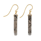 Hex i quartz earrings