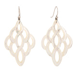 LATTICE I pearl earring