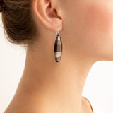 Sable i quartz earrings
