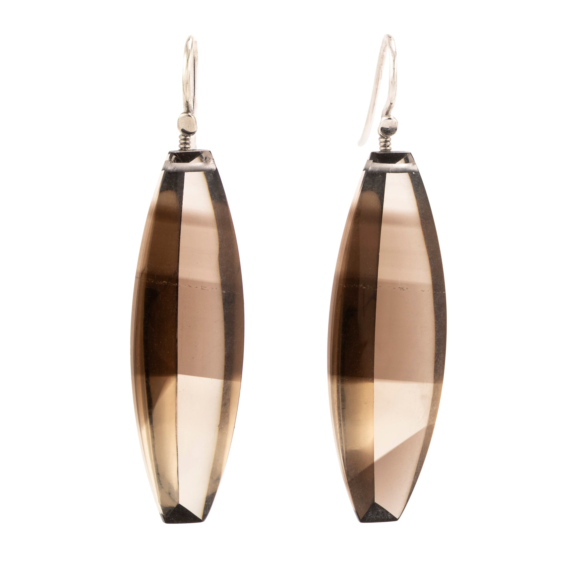 Sable i quartz earrings
