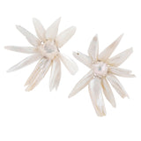 Burst x mississippi pearl earrings