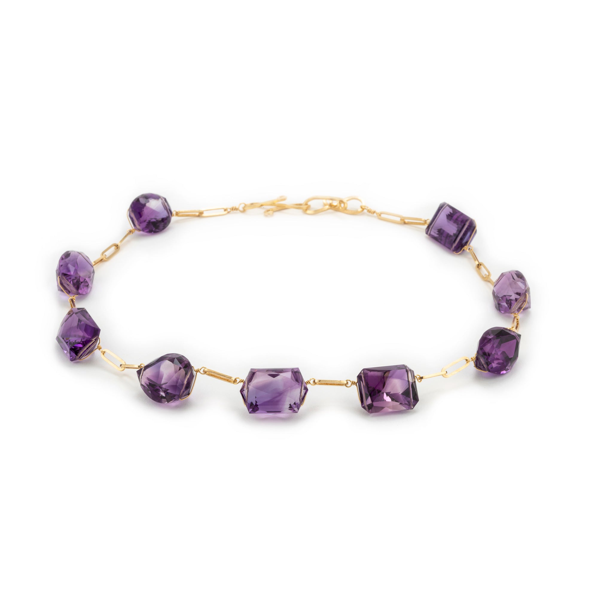 Grace ix amethyst necklace