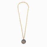shipwreck i silver coin necklace