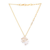 Cluster I herkimer necklace