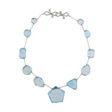 SNOW xi topaz necklace